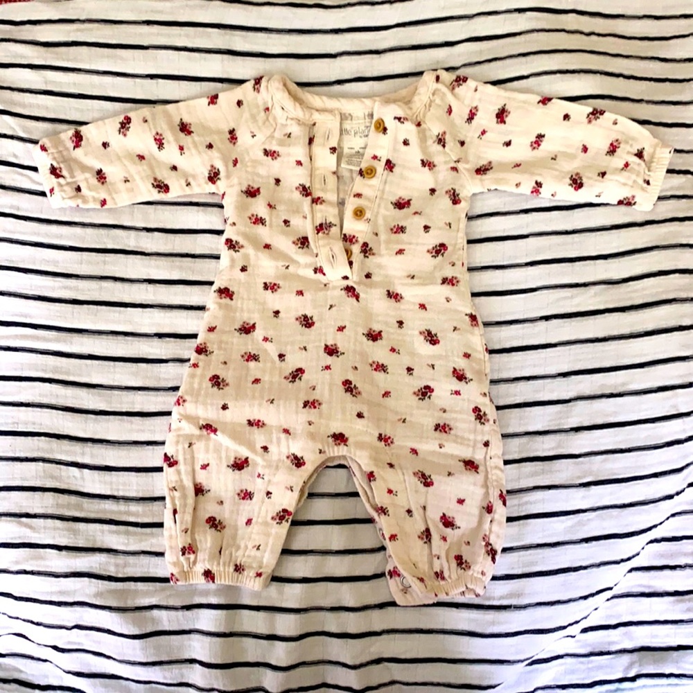 Carter’s Little Planet Newborn Girl’s Floral Romper